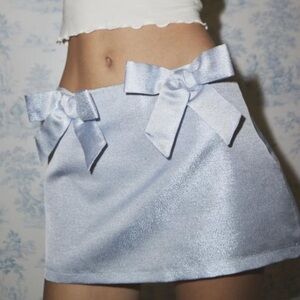 Urban outfitters bow skirt NWT